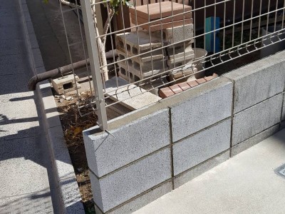 所沢市 ブロック塀の補修工事サムネイル